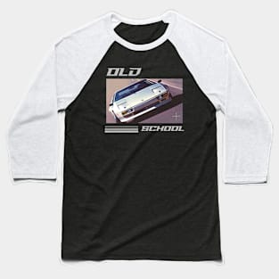 Old School Car Baseball T-Shirt